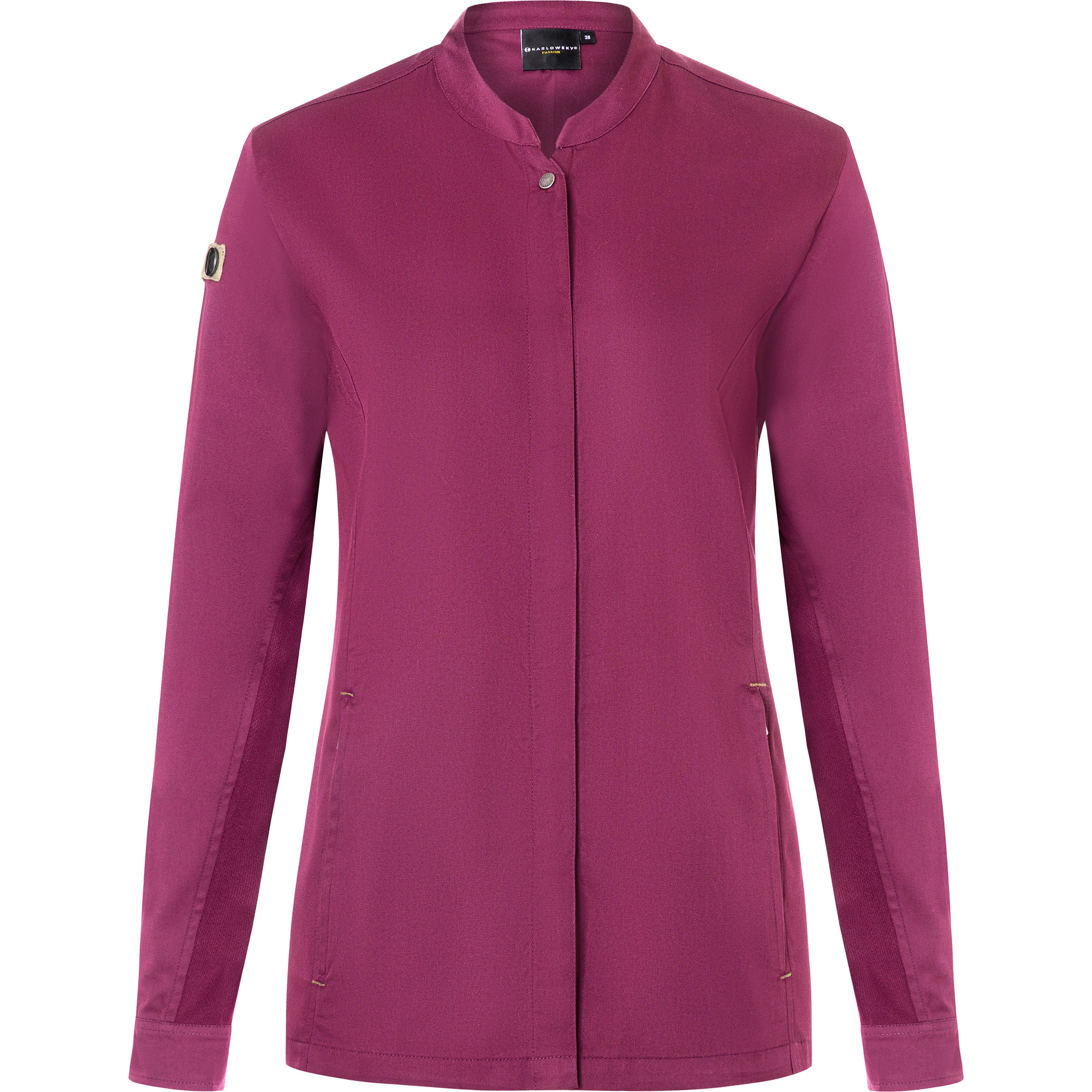 Kochjacke Damen "Green-Generation", fuchsia Größe 46